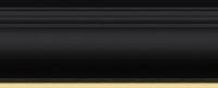 LI2948 — 65mm Vermeer Matt Black Gold Sight Edge FSC 100%
