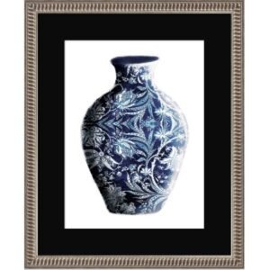 Lukisan / Hiasan Dinding Wall Art - Clean Curved Vase