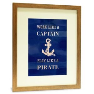 Gambar Typography Art - Work Like A Captain
