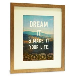 Gambar Typography Motivasi - Dream It & Make It Your Life