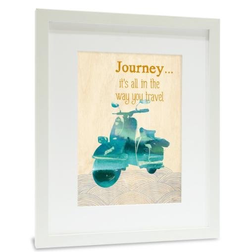 Typography Art - Journey & Travel