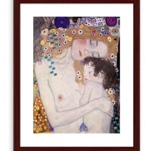 Frmaed Art Prints / Wall Decor - Le Tre Eta Della Donna By Gustav Klimt